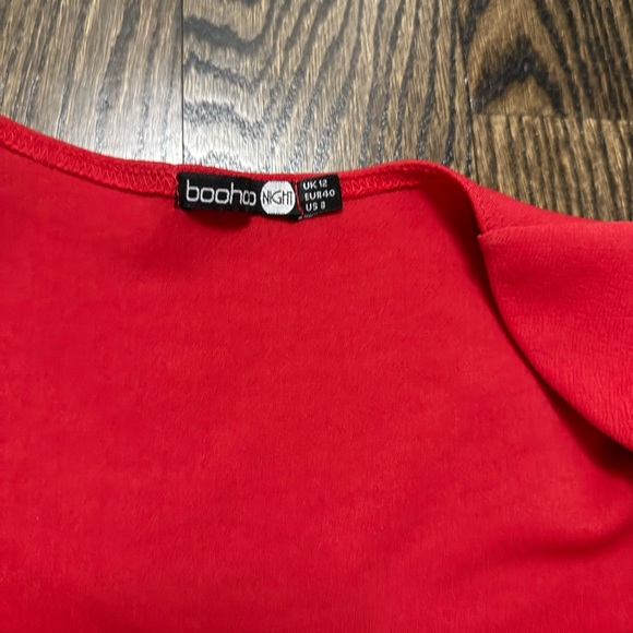 Red Midi Dress - Picture 2 of 2